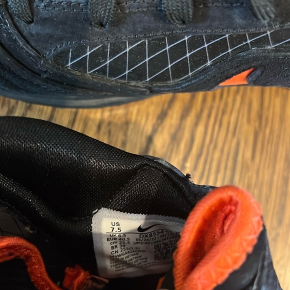 Nike Lebron 7 VII shoes Black Dx8554-001 size 7.5 - Picture 9 of 9